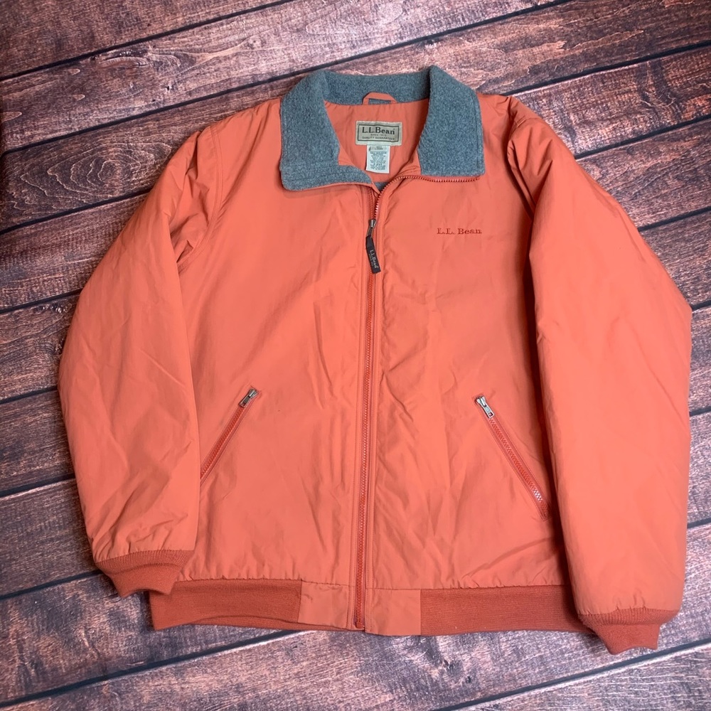 *LAST CHANCE* L.L. Bean Warm-Up Jacket Fleece-Lined Size L Tall